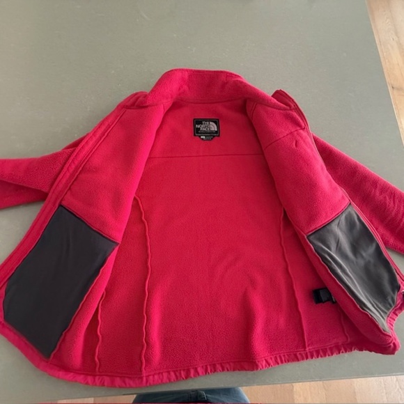 Women's Pink The North Face Denali Pink Raspberry Fleece Jacket size Large EUC! - Picture 7 of 10